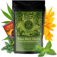 Yerba Mate Green Cannabis Absinth Power 0,5kg + El Pajaro Traditional 50 g