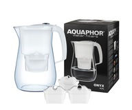 Dzbanek filtrujący Aquaphor Onyx 4,2l z 3 wkładami Maxfor+ Mg biały