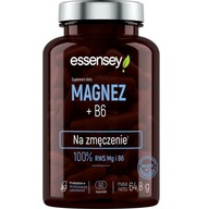 Magnez z Witaminą B6 Essensey 90 kapsułek - suplement diety