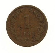 [M8891] Hollandia 1 cent 1892