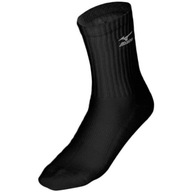 Mizuno VB Medium Socks Black - Skarpety siatkarskie