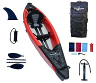 JEDNOOSOBOWY KAJAK POMPOWANY DS 385 FULL DROPSTITCH ZESTAW JEDYNKA