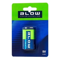 Bateria BLOW SUPER ALKALINE 9V 6LR61, 1 szt. / Alkotest w zestawie !