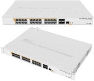 MikroTik CRS328-24P-4S+RM | Switch | 24x RJ45 1000Mb/s, 4x SFP+