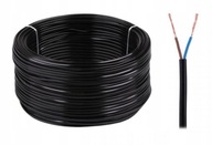 Przewód kabel elektryczny OMYp 2x0,75 płaski 100m