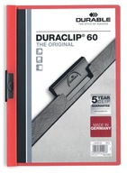 DURACLIP Original 60, skoroszyt zaciskowy A4, 1-60