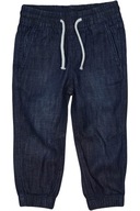 H&M Chłopięce Jeansy Dziecięce Granatowe Spodnie Joggery Jeans KP 104 cm