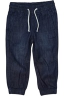 H&M Chłopięce Jeansy Dziecięce Granatowe Spodnie Joggery Jeans KP 110 cm