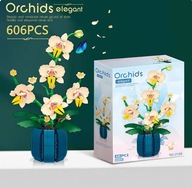 KOCKY 606 dielikov Zlatá ORCHIDEA -ORCHIDS ELEGANT