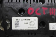 dials dials 5E0920921B SKODA OCTAVIA III 1.6 TDI 12-16 right hand drive