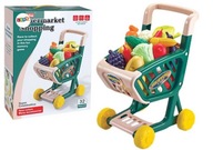 Obchodný vozík pre deti + zelené ovocie