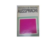 Worterbuch der deutschen Aussprache -