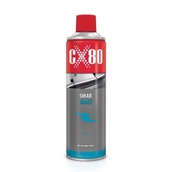 CX80 biały smar w sprayu 500ml smar do zamków zawiasów i sprężyn w drzwiach