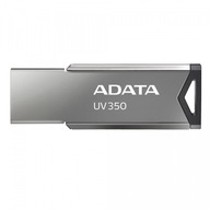 Pendrive ADATA AUV350-64G-RBK 64 GB USB 2.0, USB 3.0, USB 3.1 strieborný