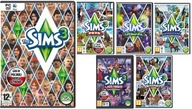 KOLEKCJA The Sims 3 + 5 dodatków PC po Polsku PL