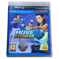 MOVE FITNESS komplet płyta BDB+ PL PS3