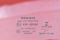 window side right rear part rear VOLVO V40 2 II 5D HB 12-16