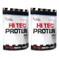 ZESTAW Odżywka białkowa HiTec Nutrition 2x 2250 g smak waniliowy 150 porcji