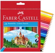 Ceruzkové pastelky FABER-CASTELL zámok 24 kol 120124