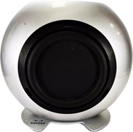 WYJĄTKOWY SUBWOOFER AKTYWNY KEF HTB2 SREBRNY 250 W MASYWNY OKAZJA!