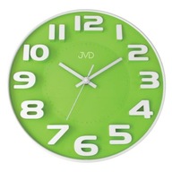 Nástenné hodiny JVD HA5848.1 tichý zelený SWEEP