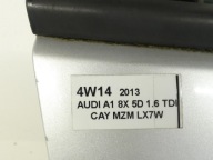 door right front right front AUDI A1 8X 5D 5-door LX7W