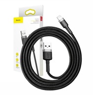 BASEUS MOCNY KABEL PRZEWÓD USB-A DO LIGHTNING DO TELEFONU IPHONE 2,4 A 0.5M