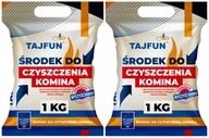 ŚRODEK DO CZYSZCZENIA KOMINA PIECA USUWANIA SADZY SMOŁY TAJFUN 2 KG