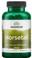 SWANSON Horsetail 500 mg 90 kaps. Praslička roľná Vlasy Koža Nechty