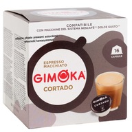 Dolce Gusto Włoskie Kapsułki Gimoka Cortado Espresso Macchiato 16 szt.