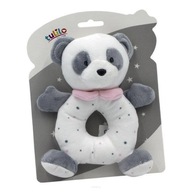 Hrkálka Panda ružové 18 cm