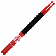 Pałki pałeczki perkusyjne Hikora Czerwone Vic Firth Nova 5A Red