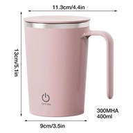 Automatic Self Stirring Mug Stainless Steel Auto Self Mixing Cup With Lid S