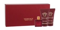 Zestaw Versace Eros Flame EDP 5 ml + balsam po goleniu 25ml + żel MĘSKIE