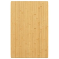 VidaXL Blat do stołu, 60x100x2,5 cm, bambusowy