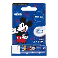 Nivea Disney Mickey Mouse 24H Hydratačný rúž na pery The Classic 4,8G