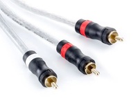 Kabel przewód do subwoofera TYP Y 1xRCA-2xRCA 3m