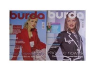 Burda - moda piękno relaks nr 1,2 + wykroje z 2005 roku