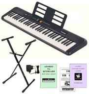 CASIO CT-S200 BK Keyboard z uchwytem + Statyw