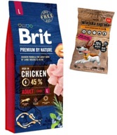 BRIT Premium By Nature Adult Large L 15kg Chicken