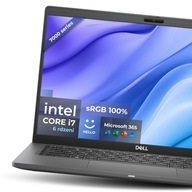Ultrabook Dell 7410 z włókna węglowego! i7 6×4,9GHz DDR4 NVMe |Win11 +MO365
