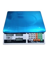 BOLTI MÉRLEG LCD Elektronikus 40 KG. FABIO RENDES FEHÉR J