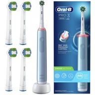 Elektrická zubná kefka Oral-B PRO 3 3000 Cross Modrá Sada