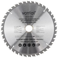 ŘEZACÍ KOTOUČ VÍCEÚČELOVÁ PILA TCT 255X30X40T PRO KOMPOZIT DŘEVA A KOVU