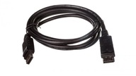 Kabel połączeniowy DisplayPort 1.2 Typ DP/DP M/M czarny 2m AK-340100-020-S