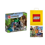 LEGO MINECRAFT č. 21189 - Loch kostry +Taška +Katalóg LEGO 2024