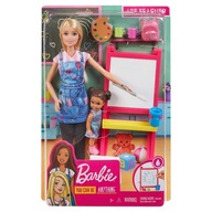 Barbie Lalka I can be Kariera GJM29 DHB63 Szkoła malowania MATTEL