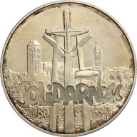 72. Polska, 100000 zł 1990, Solidarność