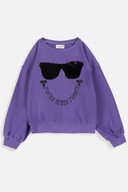Bluza dla dziewczynki fioletowa 116 Coccodrillo