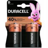 Alkalická batéria Duracell D (R20) 2 ks